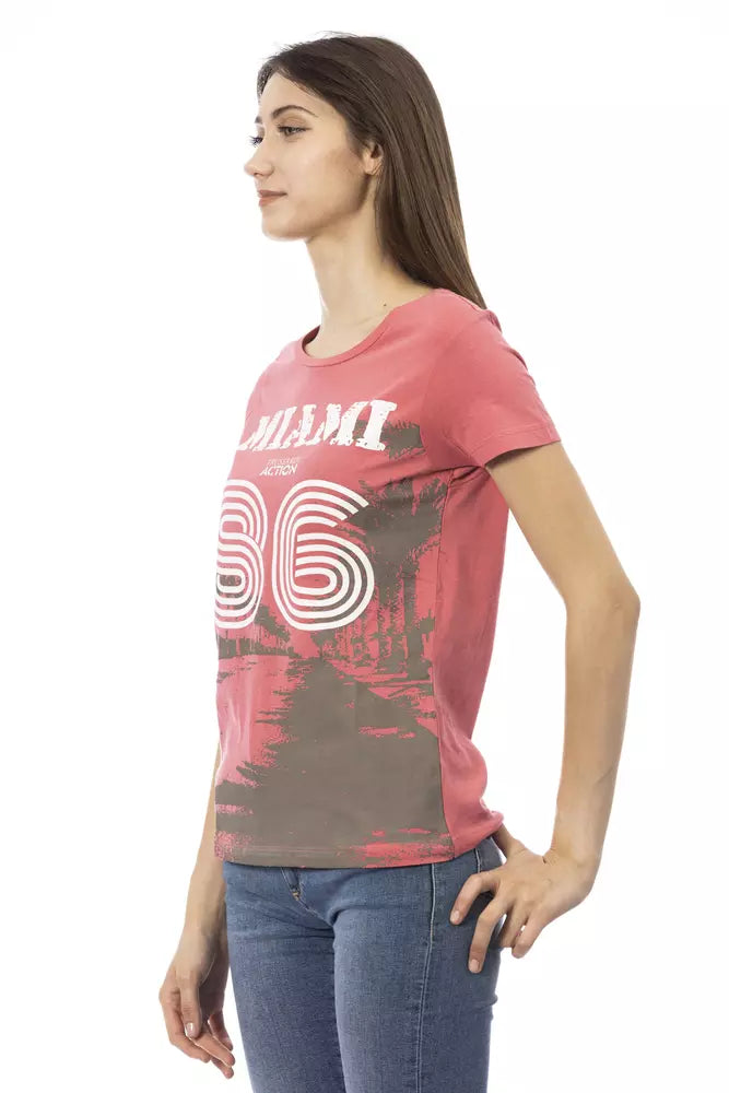 Trussardi Action Multicolor Cotton Women T-Shirt