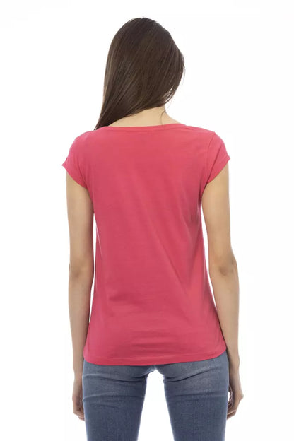 Trussardi Action Multicolor Cotton Women T-Shirt