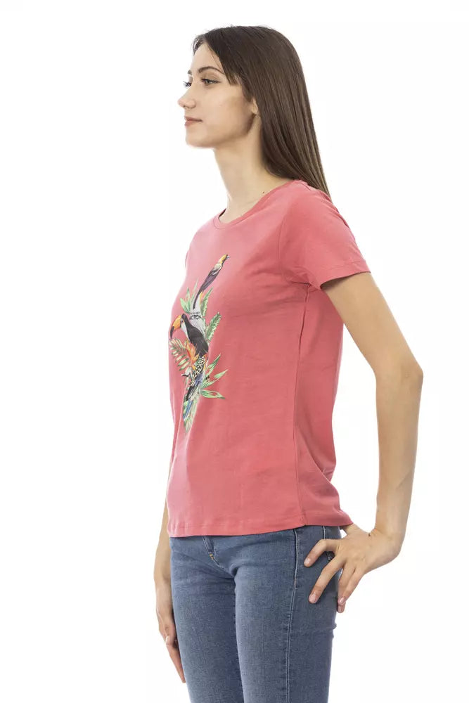 Trussardi Action Multicolor Cotton Women T-Shirt