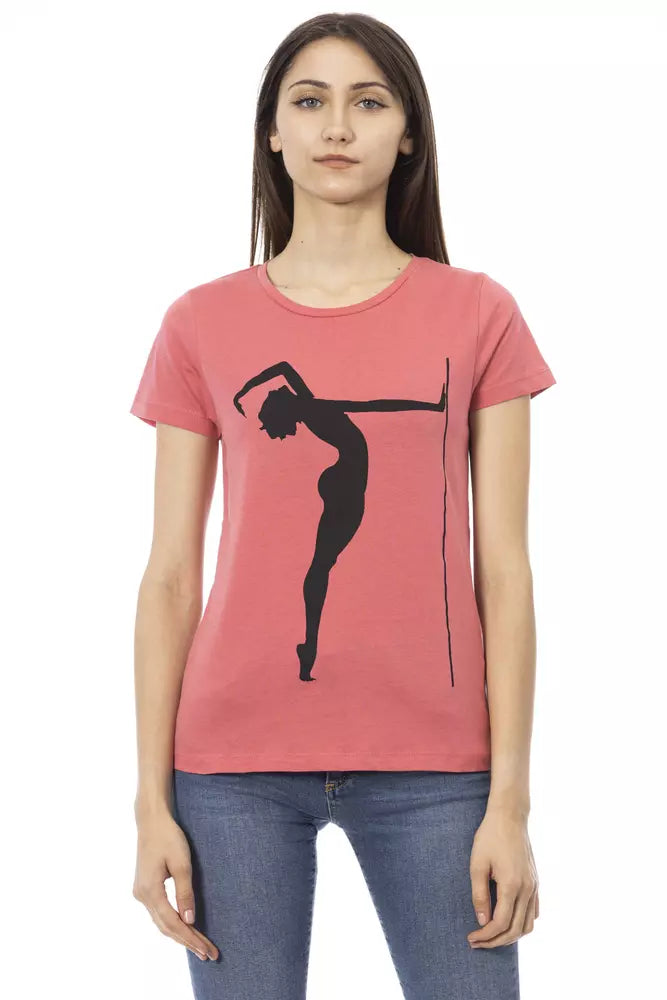 Trussardi Action Multicolor Cotton Women T-Shirt