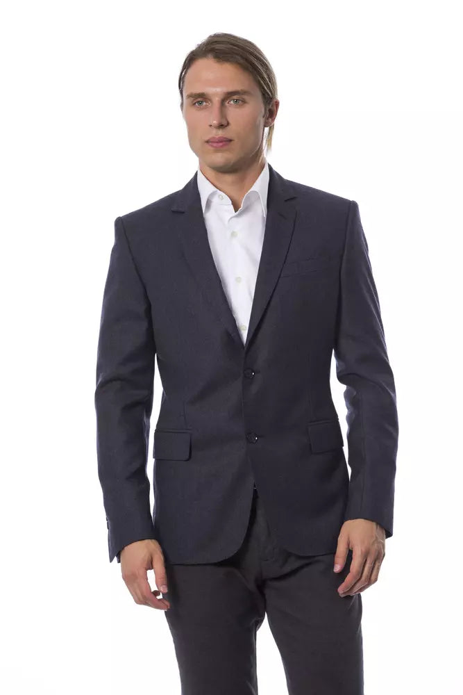 Verri Blue Wool Men's Blazer