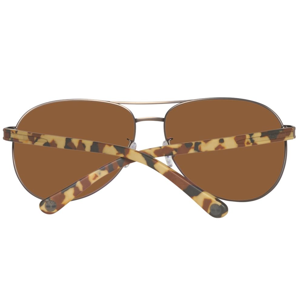 Timberland Gray Metal Sunglasses