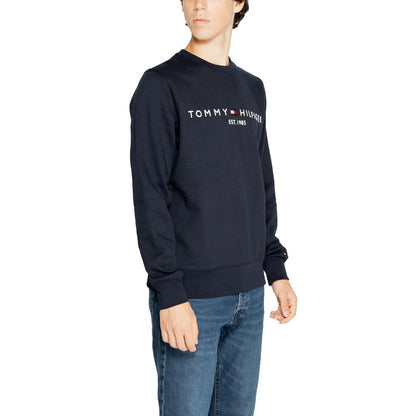 Tommy Hilfiger Blue Cotton Cotton Sweater