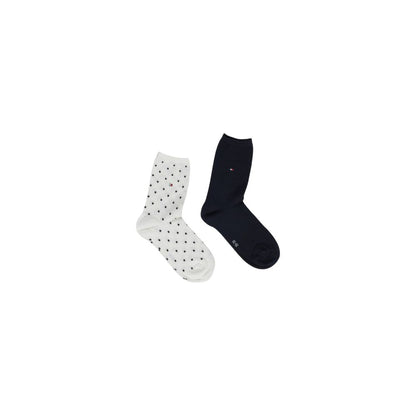 Tommy Hilfiger White Cotton Tights & Sock