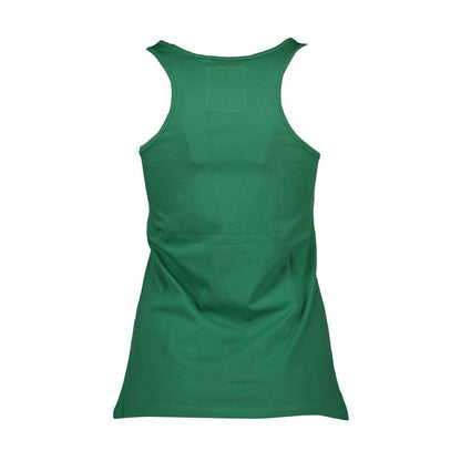 Silvian Heach Green Cotton Women Tank Top