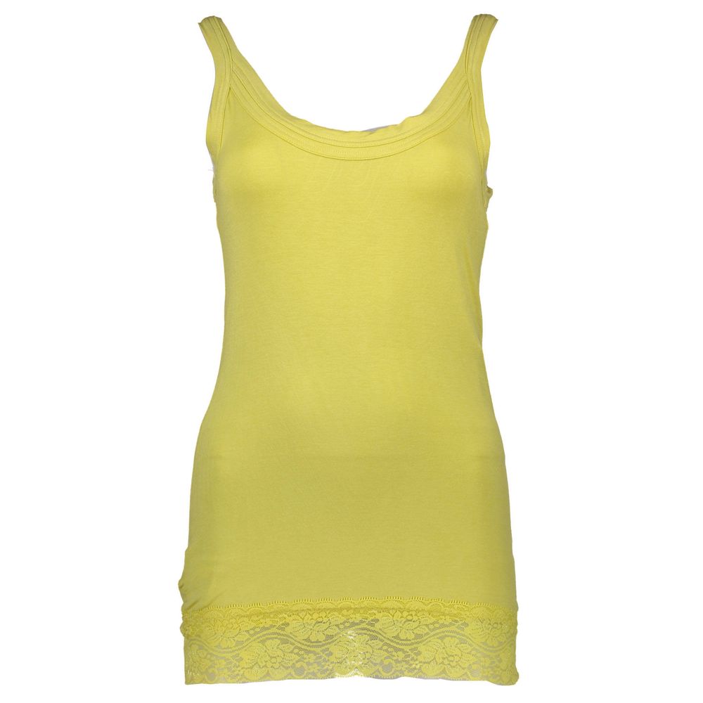 Silvian Heach Yellow Cotton Women Top