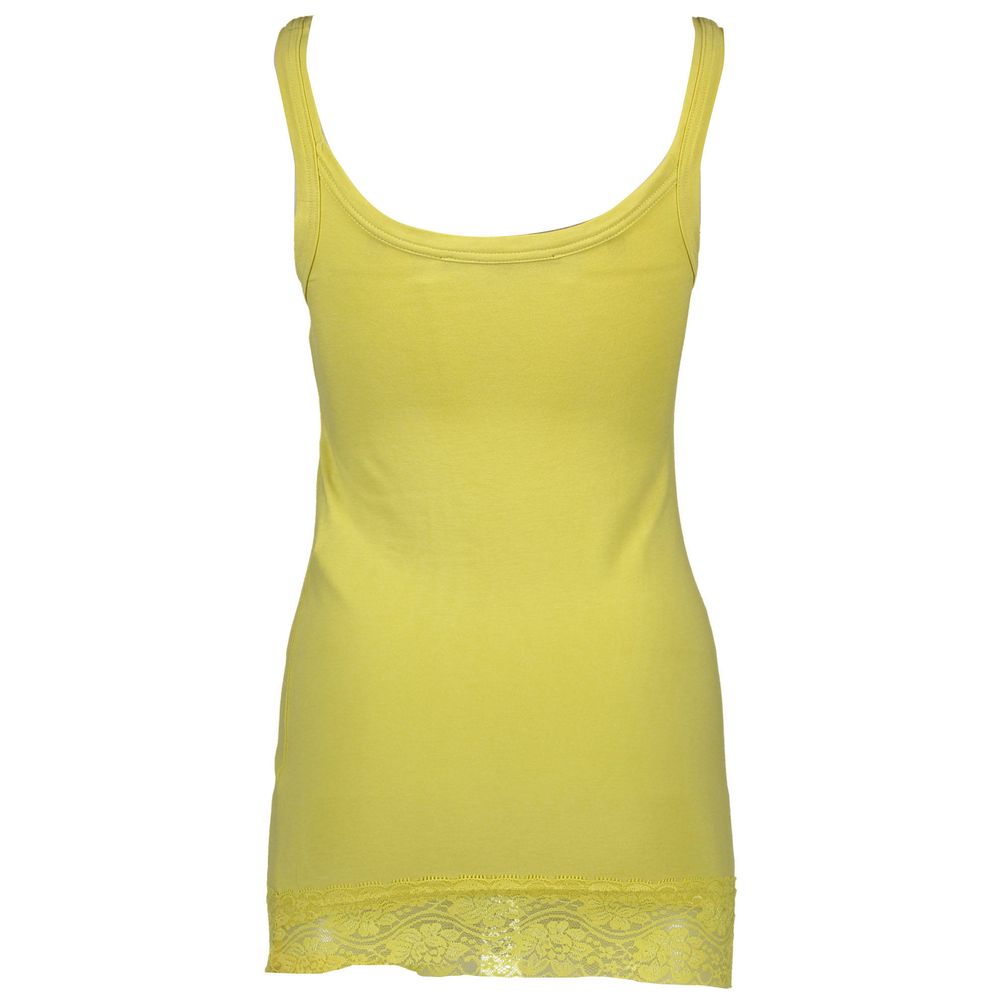 Silvian Heach Yellow Cotton Women Top