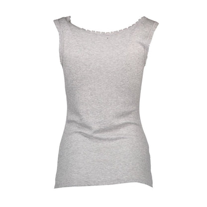 Silvian Heach Gray Viscose Women Top