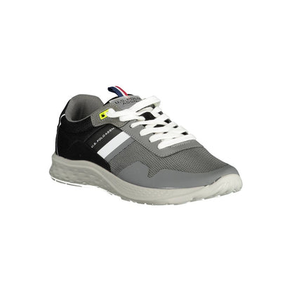 U.S. POLO ASSN. Gray Polyester Men Sneaker