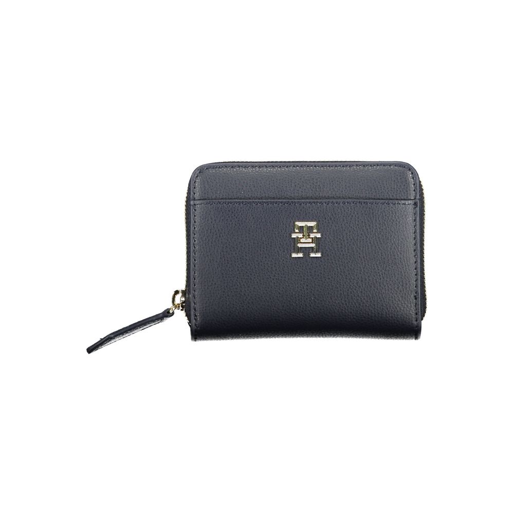 Tommy Hilfiger Blue Polyester Women Wallet