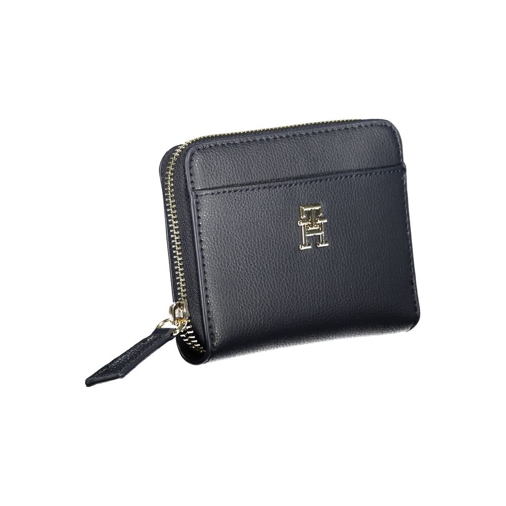 Tommy Hilfiger Blue Polyester Women Wallet