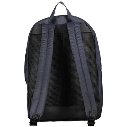 Tommy Hilfiger Blue Polyester Men Backpack