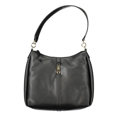 Tommy Hilfiger Black Polyester Handbag