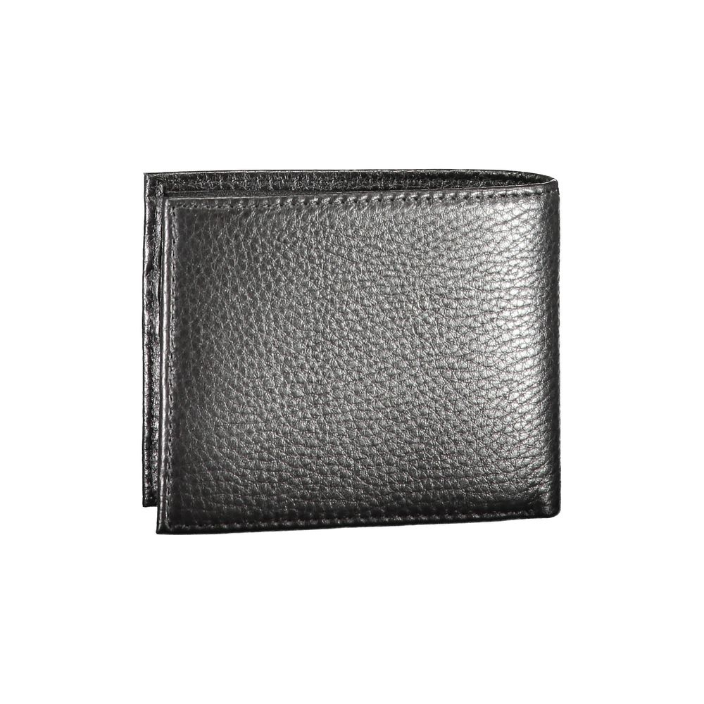 Tommy Hilfiger Black Leather Men Wallet