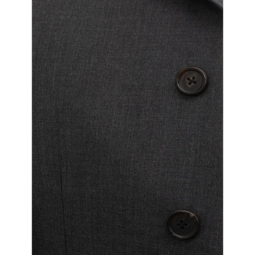 Thom Browne Classic Gray Wool Jacket