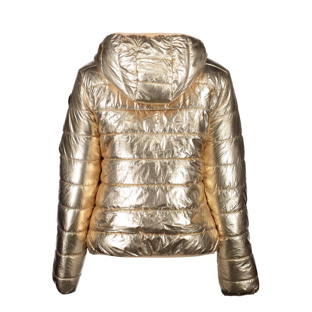 U.S. POLO ASSN. Gold Nylon Women Jacket