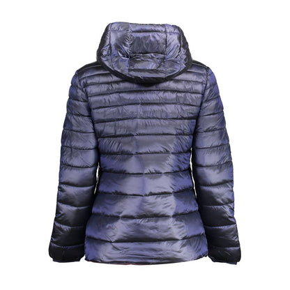 U.S. POLO ASSN. Blue Nylon Women Jacket