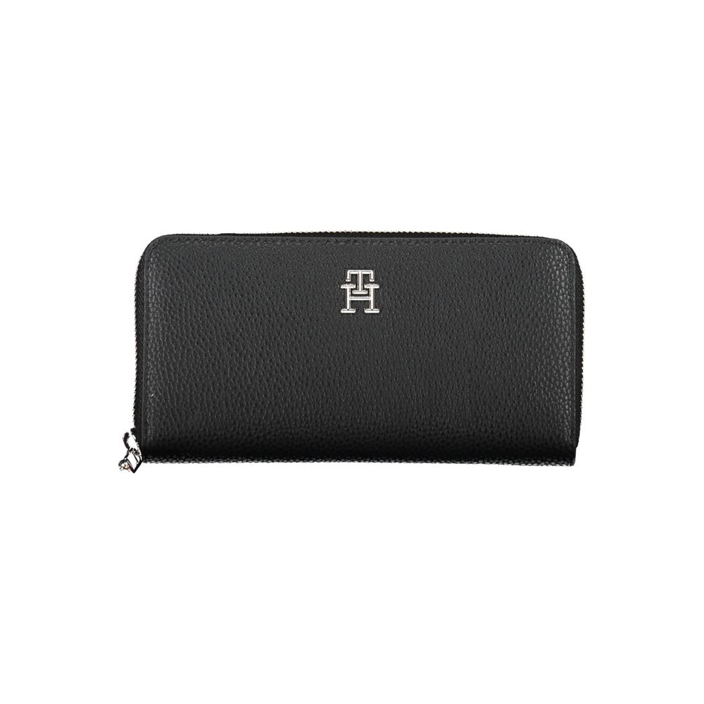 Tommy Hilfiger Black Polyethylene Women Wallet