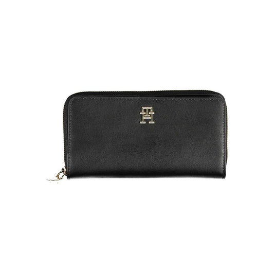 Tommy Hilfiger Black Polyethylene Women Wallet