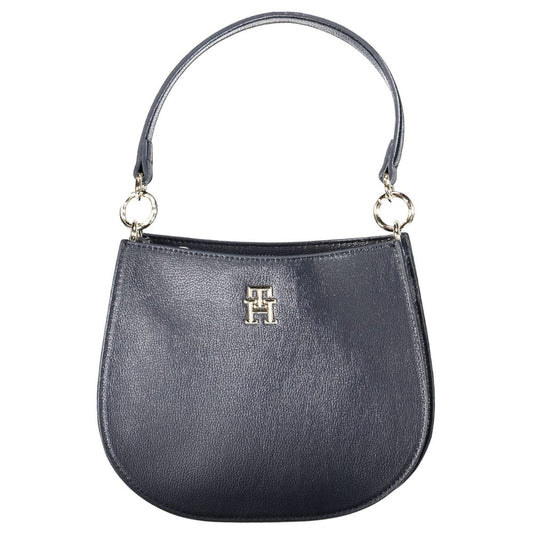 Tommy Hilfiger Blue Polyester Women Handbag