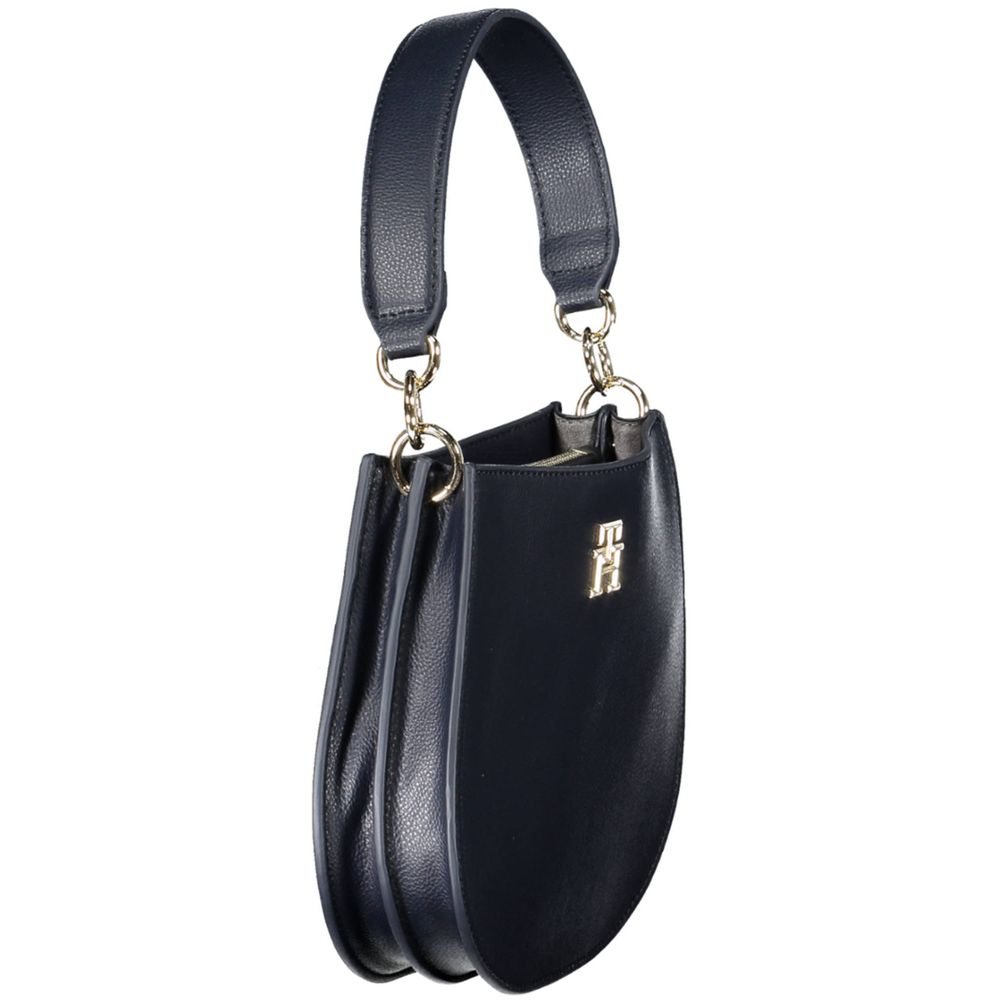 Tommy Hilfiger Blue Polyester Women Handbag