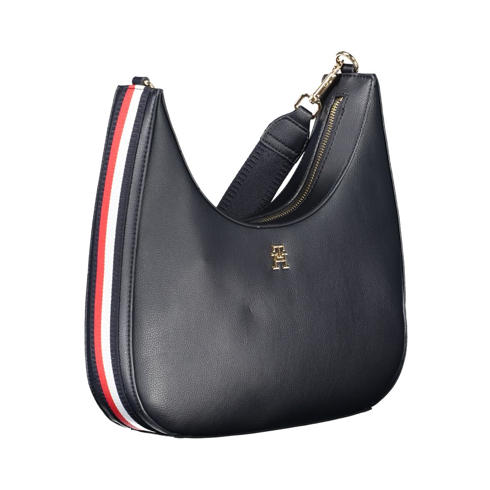 Tommy Hilfiger Blue Polyester Handbag