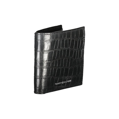 Tommy Hilfiger Black Leather Wallet