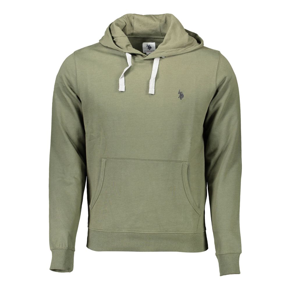 U.S. POLO ASSN. Green Cotton Men Sweater