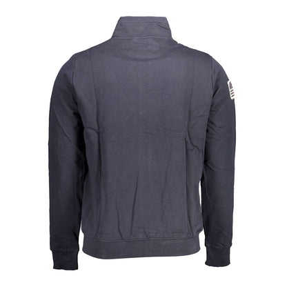 U.S. POLO ASSN. Blue Cotton Men Sweater