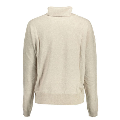 U.S. POLO ASSN. Beige Wool Women Sweater