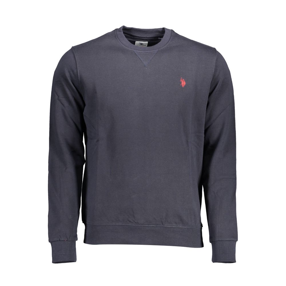 U.S. POLO ASSN. Blue Cotton Men Sweater