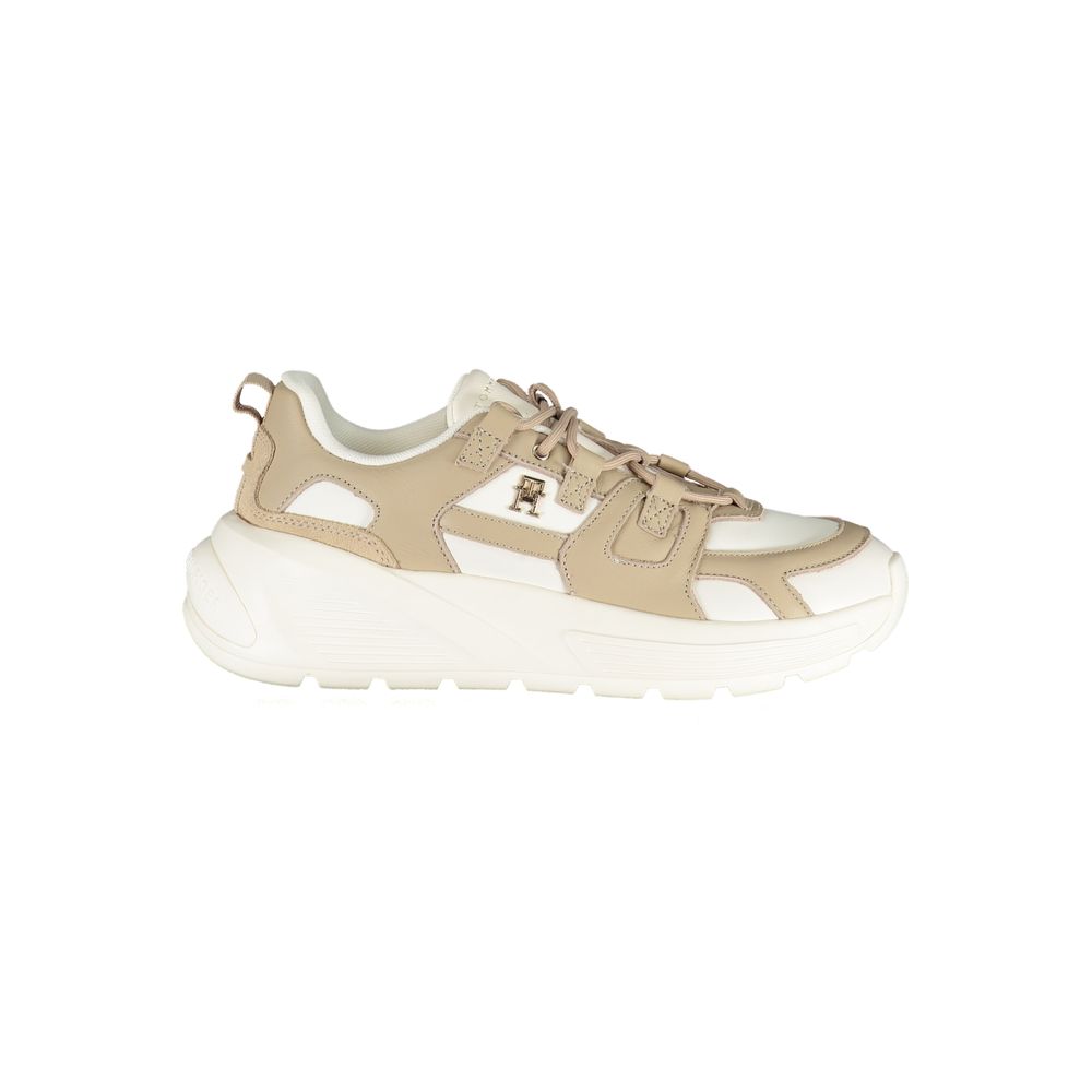 Tommy Hilfiger White Polyethylene Women Sneaker