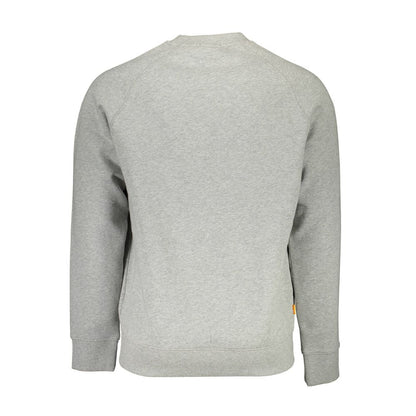 Timberland Gray Cotton Men Sweater