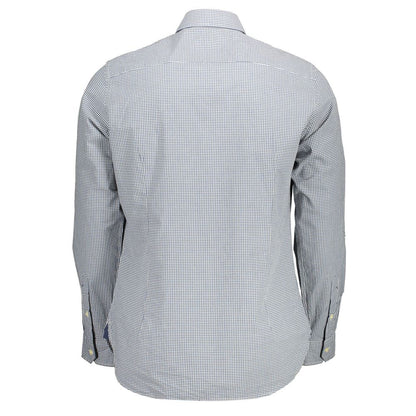 U.S. POLO ASSN. Light Blue Cotton Men Shirt