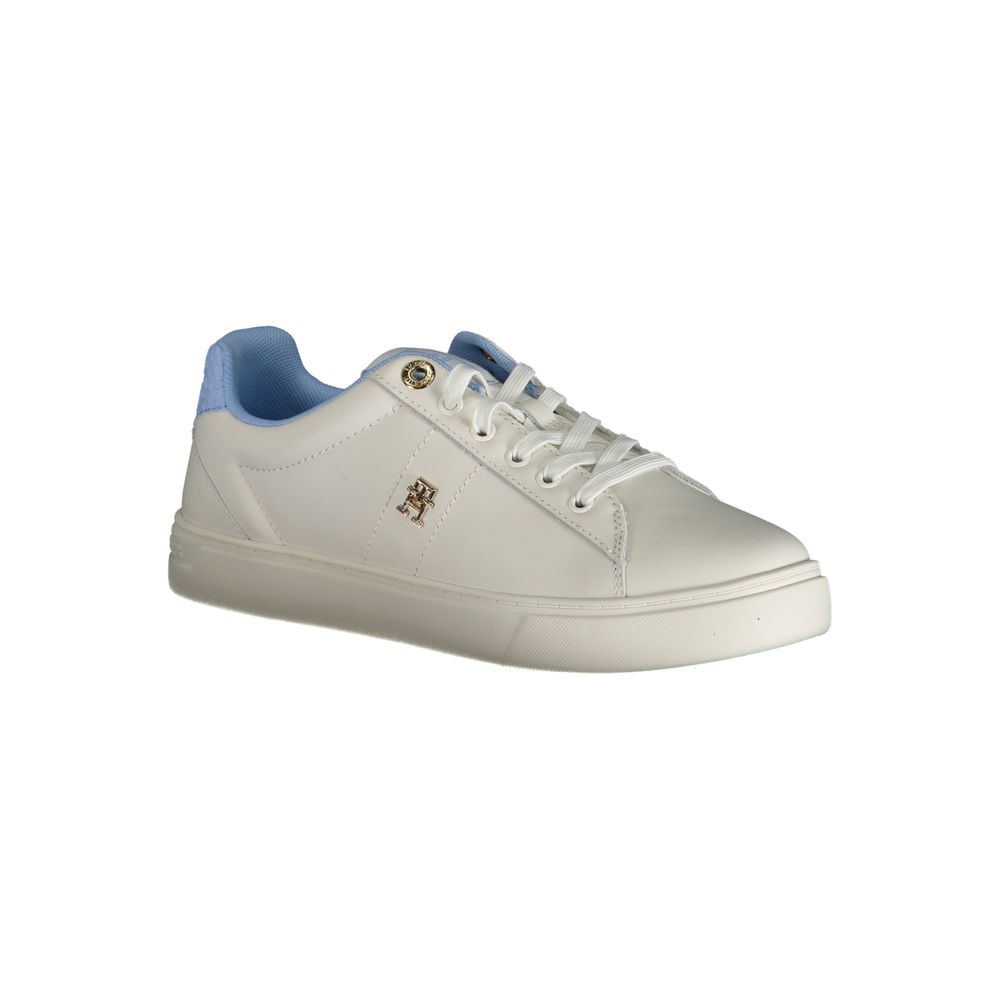 Tommy Hilfiger Light Blue Polyester Sneaker