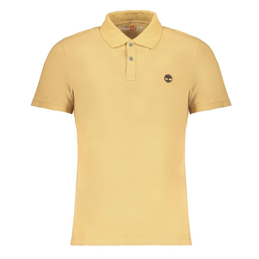 Timberland Beige Cotton Polo Shirt