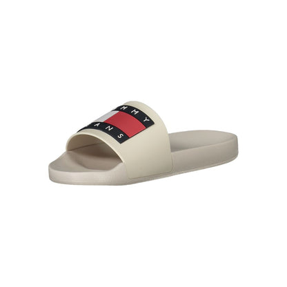 Tommy Hilfiger Beige Polyethylene Men Sandal