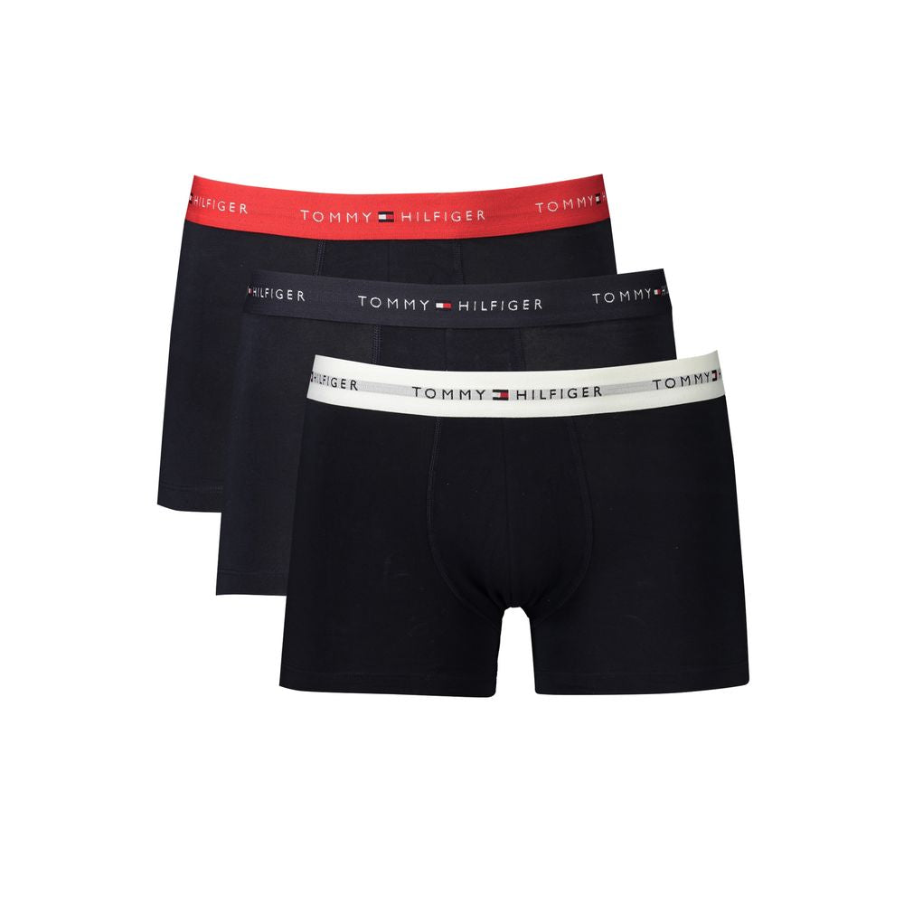 Tommy Hilfiger Blue Cotton Men Boxer