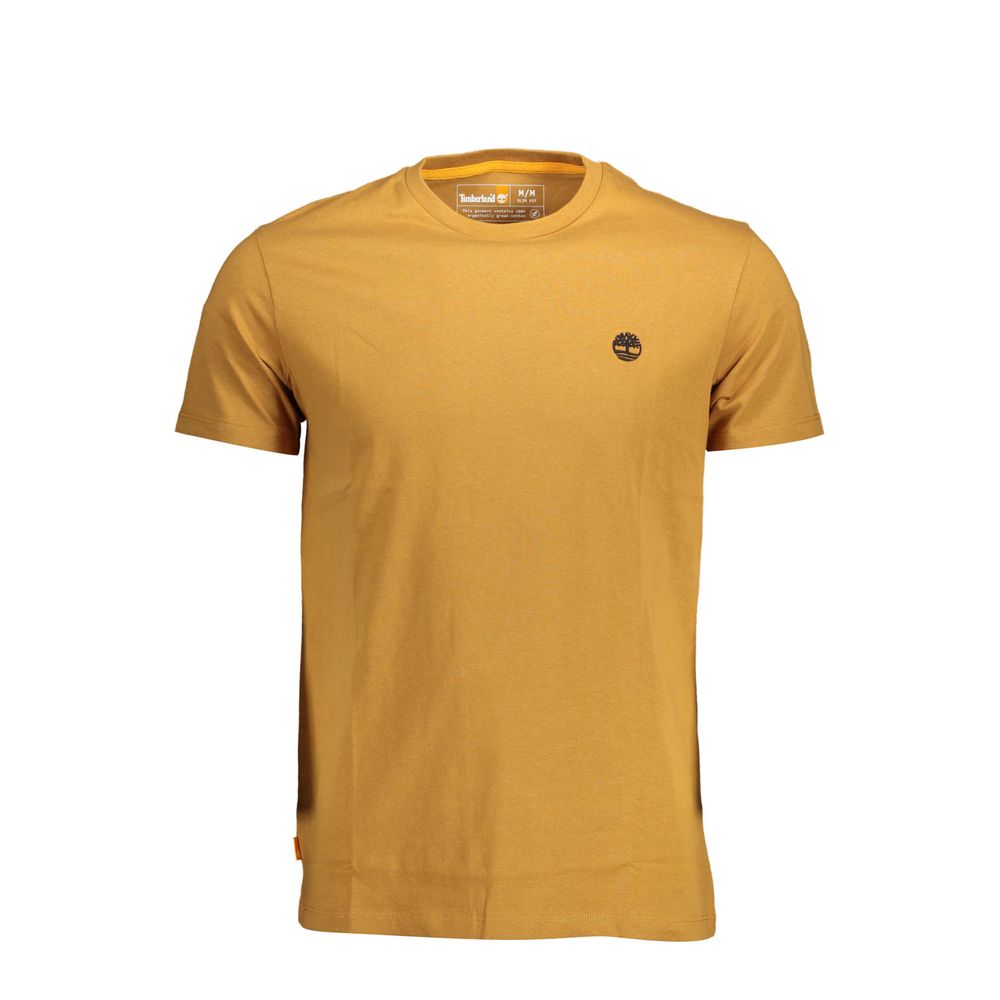 Timberland Brown Cotton Men TShirt