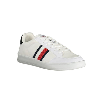 Tommy Hilfiger White Polyester Men Sneaker