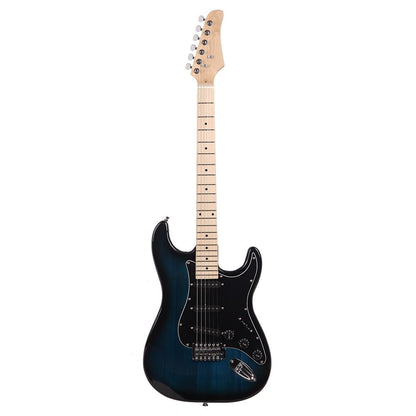 ST Stylish Electric Guitar with Black Pickguard Dark Blue