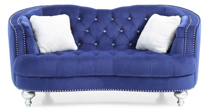 Glory Furniture Jewel G750-L Loveseat , BLUE