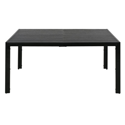 U-Style High-quality Steel Outdoor Table and Chair Set, Suitable for Patio, Balcony, Backyard.