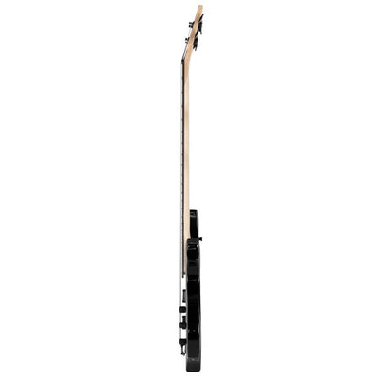 [Do Not Sell on Amazon]Full Size Glarry 4 String Burning Fire enclosed H-H Pickup Electric Bass Guitar with 20W Amplifier Bag Strap Connector Wrench Tool Black