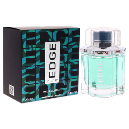 EDGE Intense by Swiss Arabian for Men - 3.4 oz EDP Spray