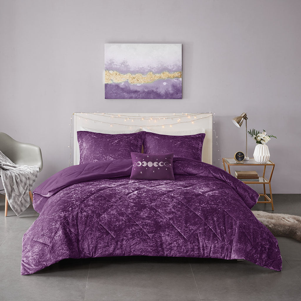 Velvet Comforter Set