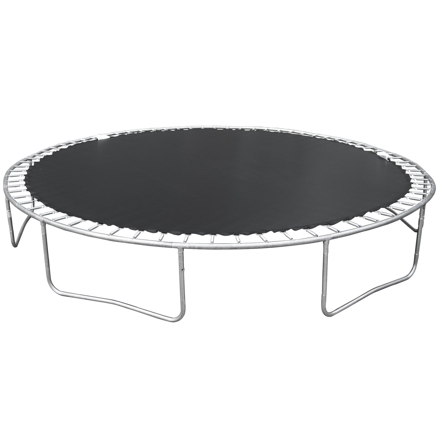 14FT Trampoline for Adults & Kids with Basketball Hoop, Outdoor Trampolines w/Ladder and Safety Enclosure Net for Kids and Adults