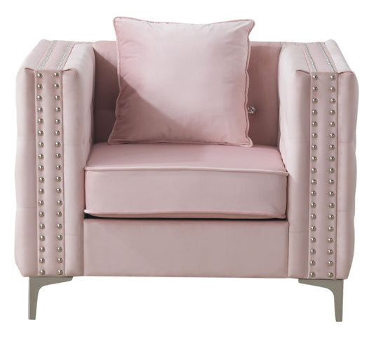 Glory Furniture Paige G824A-C Chair , PINK