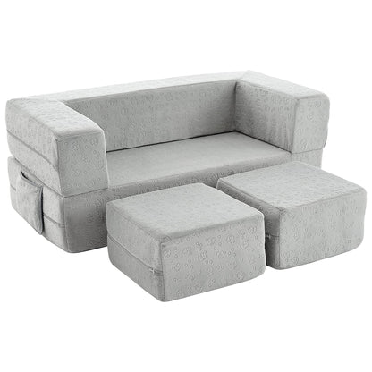 Kids Couch Modular Loveseat Children Furniture for Playroom