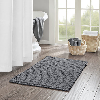 100% Cotton Chenille Chain Stitch Rug